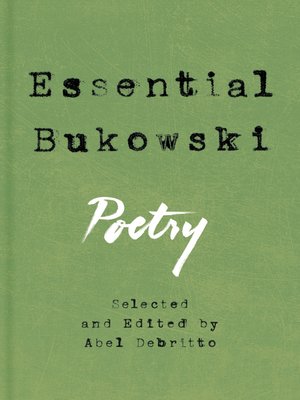 cover image of Essential Bukowski